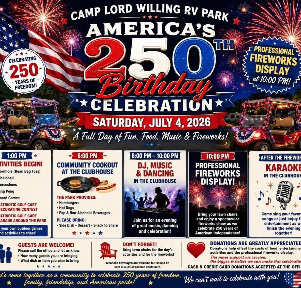 America's 250th Birthday Bash 1